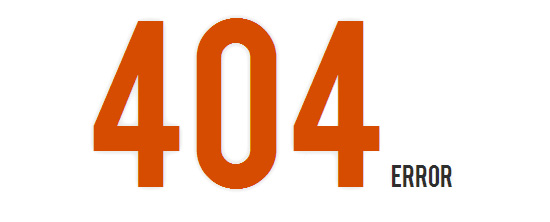 404 Error