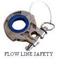 FLOW LINE SAFETY CLAMP  (WEIR TYPE)